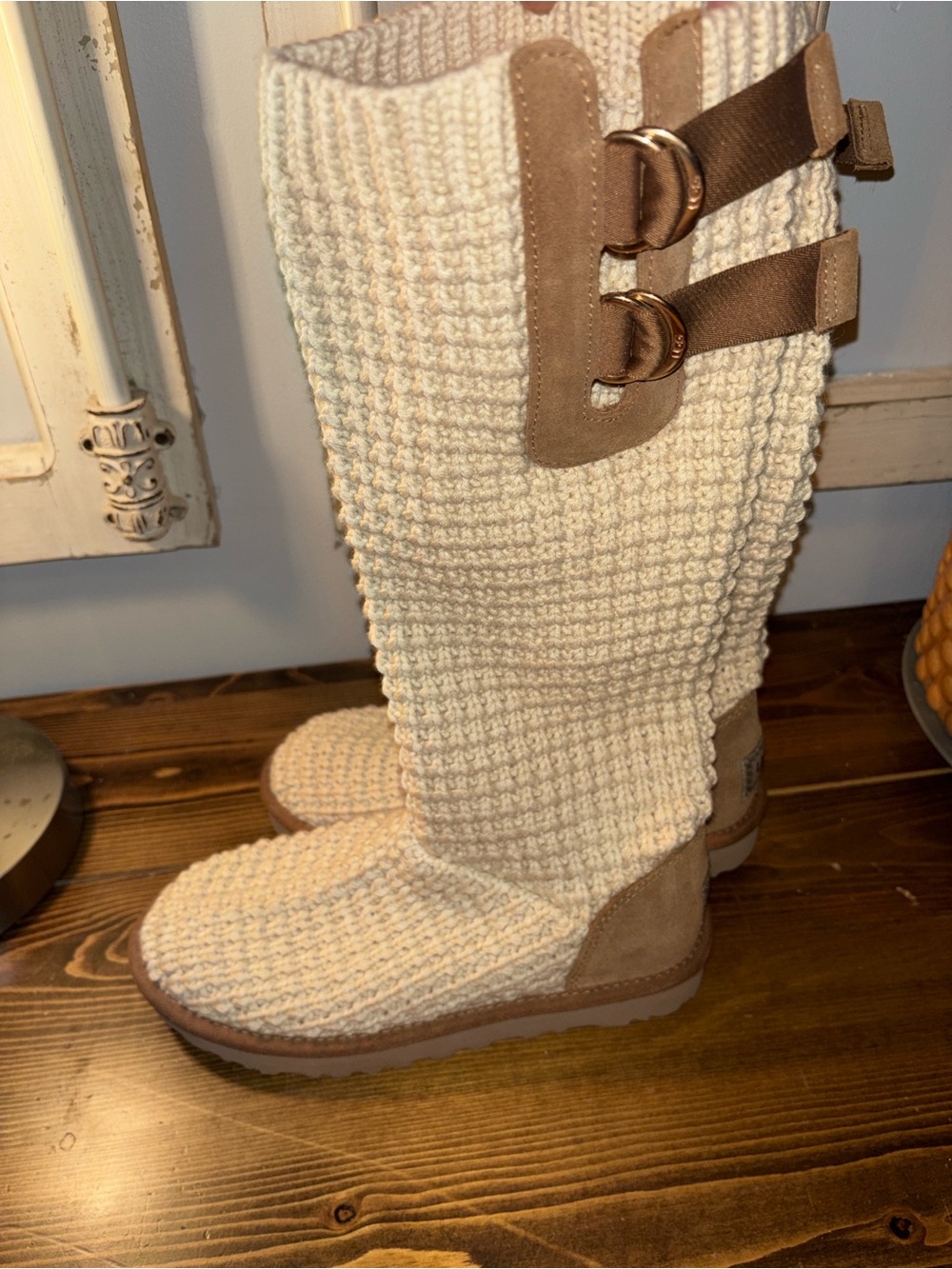 UGG Classic Solene Tall Chestnut/Oatmeal Boots
